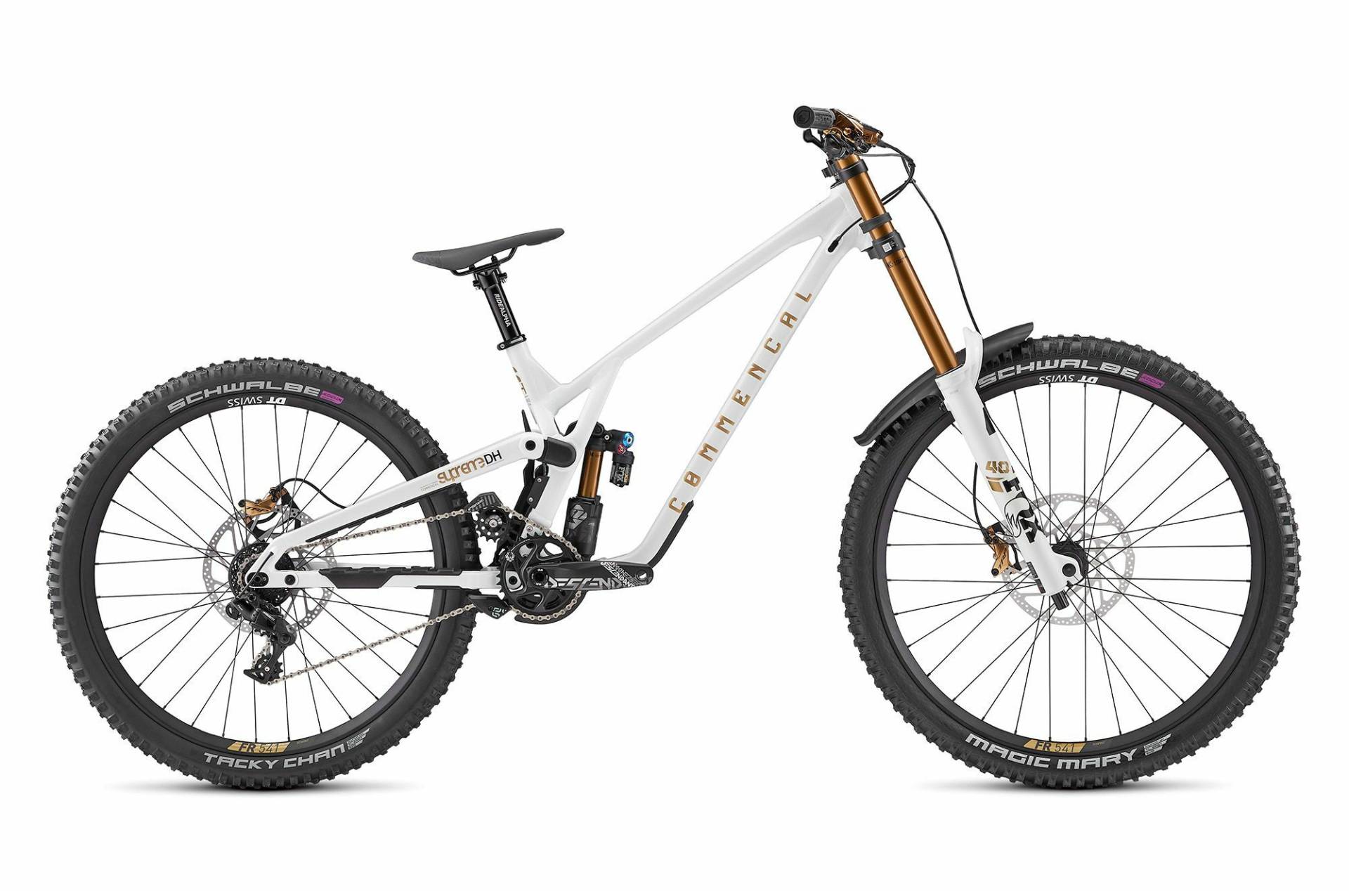 Commencal SUPREME DH V5 SIGNATURE LTD Pure White 2023 29"/27,5" Diamant Commencal SUPREME DH V5 SIGNATURE LTD Pure White 2023 29"/27,5" Diamant von Commencal