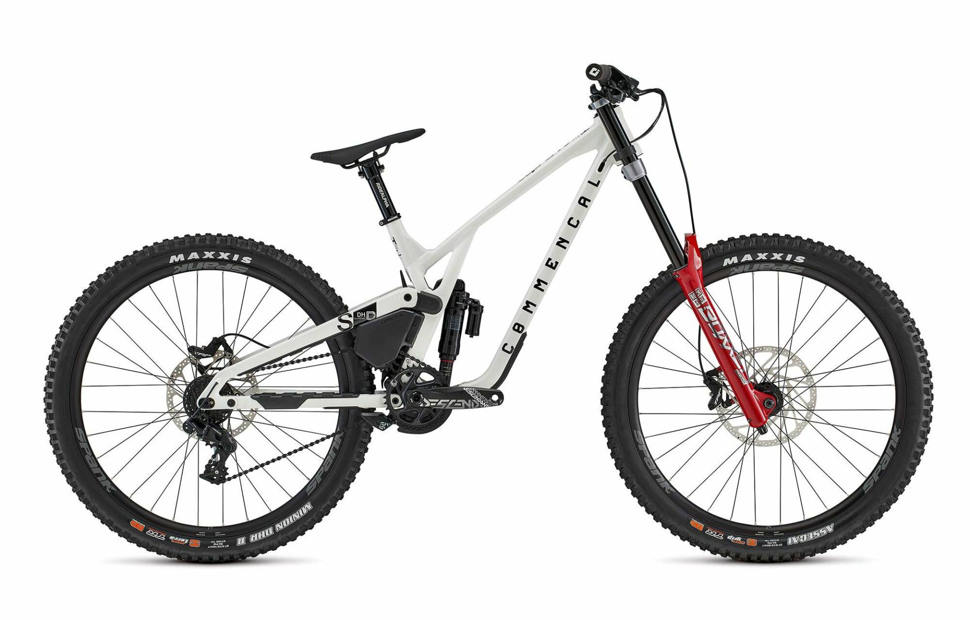 Commencal SUPREME DH V5 XS PURE WHITE 2023 27,5" Diamant Commencal SUPREME DH V5 XS PURE WHITE 2023 27,5" Diamant von Commencal