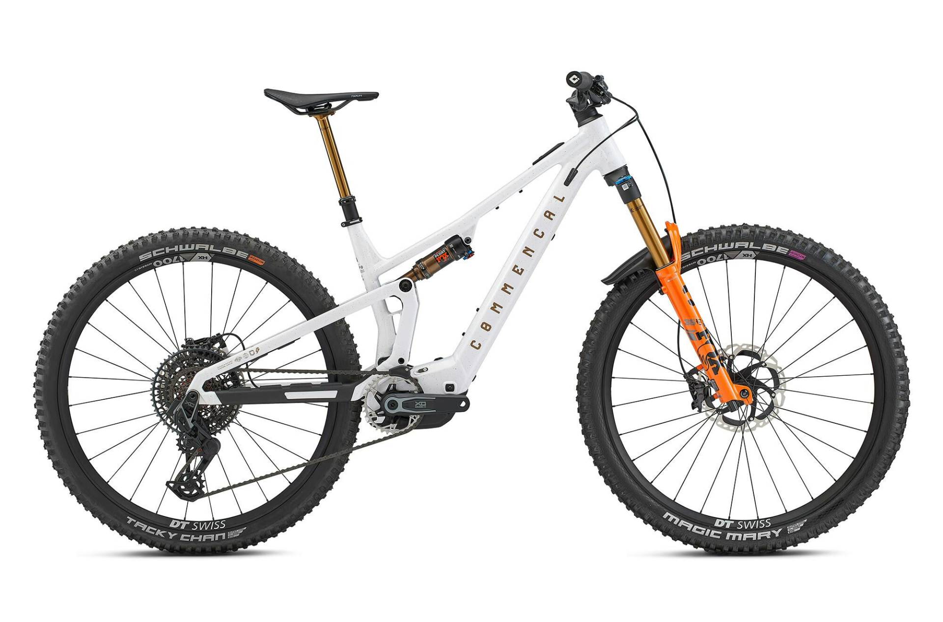 Commencal T.E.M.P.O. POWER SIGNATURE Glittery White 2024 29" 400 Wh Diamant Commencal T.E.M.P.O. POWER SIGNATURE Glittery White 2024 29" 400 Wh Diamant von Commencal