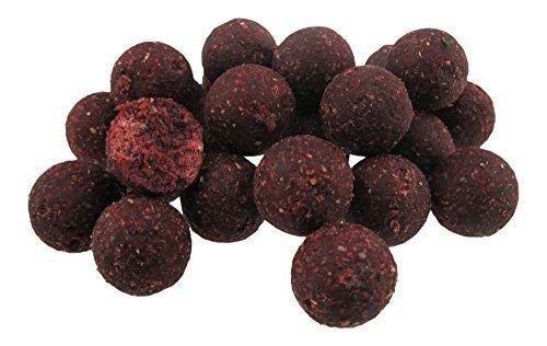 CommonBaits HIGH Active Mulberry & Garlic + Robin RED 10Kg Boilies 20mm Knoblauch von CommonBaits