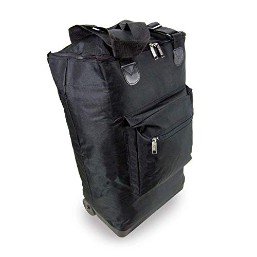 Handgepäck Handgepäck Kabinentasche Faltbare Flugtasche Einkaufstasche auf Rollen 56 x 31 x 21 cm von Compass