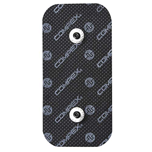 Compex Elektroden Dual Snap, NOIR, 5x10 cm Compex Elektroden Dual Snap, NOIR, 5x10 cm von Compex