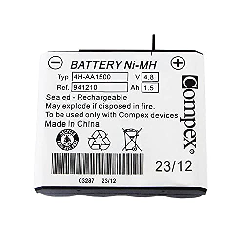 Compex Mixte 941210 Batterie 4 Cellules, coloris aléatoire, Standard EU Compex Mixte 941210 Batterie 4 Cellules, coloris aléatoire, Standard EU von Compex