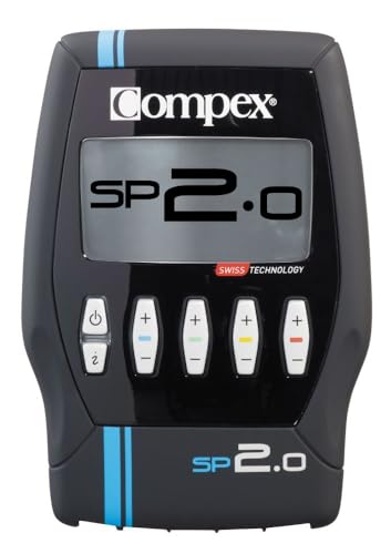 Compex Unisex stemmeenhed Sp 2.0 Muskelstimmulations Ger t, Schwarz, STANDARD EU von Compex