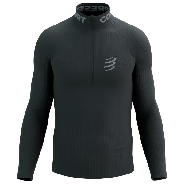 Compressport - 3D Thermo Half Zip L/S Top - Laufshirt Gr M/L schwarz Compressport - 3D Thermo Half Zip L/S Top - Laufshirt Gr M/L schwarz von Compressport