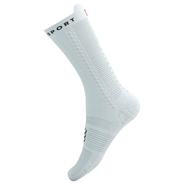 Compressport - Pro Racing Socks V4.0 Bike - Radsocken Gr T1 - EU: 35-38 grau von Compressport