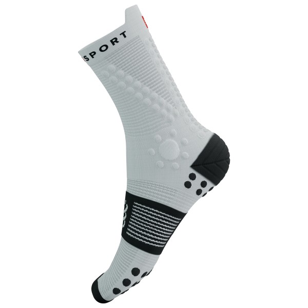 Compressport - Pro Racing Socks V4.0 Trail - Laufsocken Gr T1 - EU: 35-38 grau von Compressport