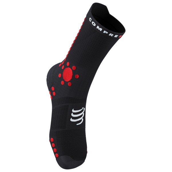 Compressport - Pro Racing Socks V4.0 Trail - Laufsocken Gr T1 - EU: 35-38 schwarz von Compressport