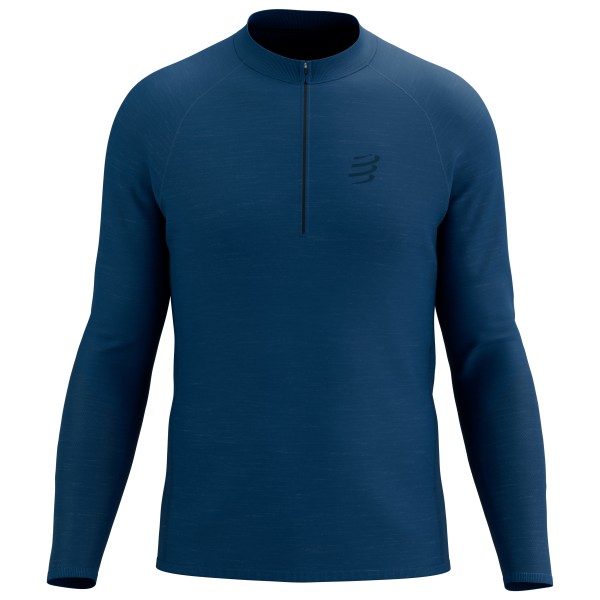 Compressport - Trail Half Zip L/S T-Shirt - Laufshirt Gr XL blau Compressport - Trail Half Zip L/S T-Shirt - Laufshirt Gr XL blau von Compressport