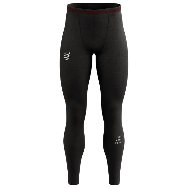 Compressport - Under Control Full Tight - Lauftights Gr XL schwarz von Compressport