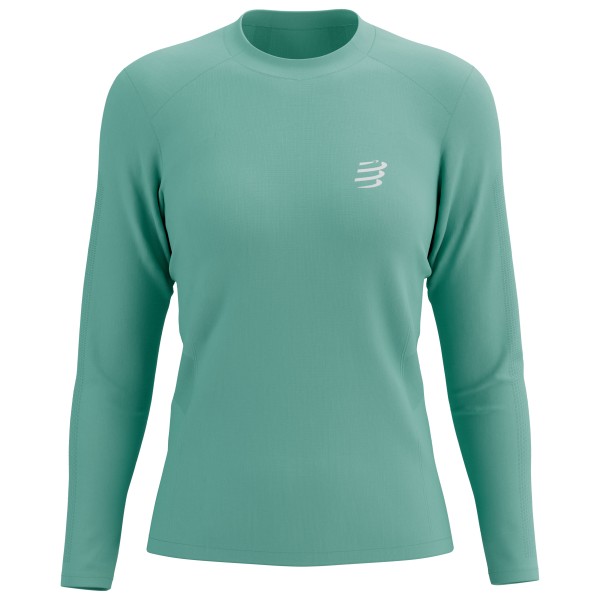 Compressport - Women's Performance L/S T-Shirt - Laufshirt Gr M türkis von Compressport