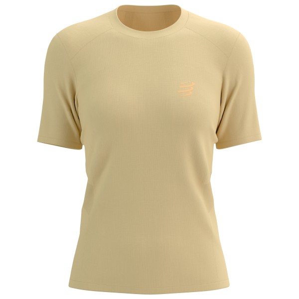 Compressport - Women's Performance S/S T-Shirt - Laufshirt Gr M beige Compressport - Women's Performance S/S T-Shirt - Laufshirt Gr M beige von Compressport