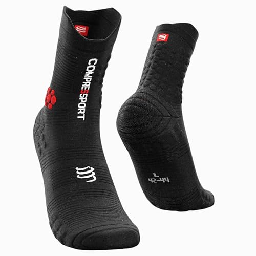 Compressport Erwachsene Proracing Socks V3 Trail Black T3, Schwarz, 42-44 Compressport Erwachsene Proracing Socks V3 Trail Black T3, Schwarz, 42-44 von COMPRESSPORT