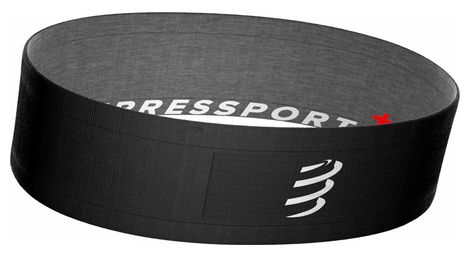 bananengurtel compressport free belt schwarz von Compressport