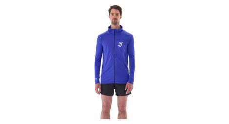compressport 3d thermo seamless kapuzenjacke blau compressport 3d thermo seamless kapuzenjacke blau von Compressport