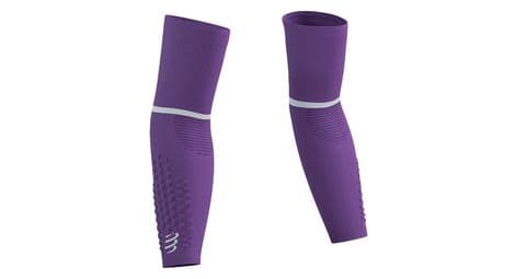 compressport armforce ultralight sleeves violet von Compressport