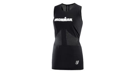 compressport damen ironman dazzle tanktop schwarz von Compressport