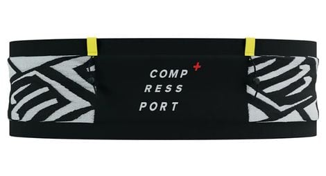 compressport free belt pro schwarz weis von Compressport