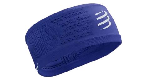 compressport on off stirnband blau von Compressport