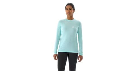 compressport performance langarmshirtdamen hellblau von Compressport