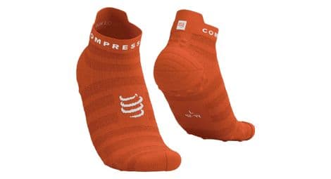 compressport pro racing v4 0 ultralight run low socken rot von Compressport