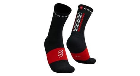 compressport ultra trail socks v2 0 hight schwarz rot von Compressport