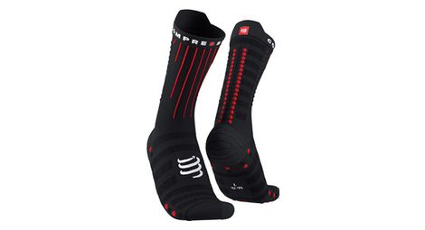 paar compressport aero socken schwarz rot paar compressport aero socken schwarz rot von Compressport