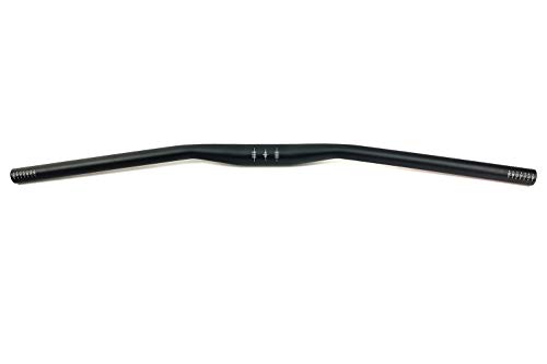 Fahrrad Lenker Alu Concept Flat MTB 720mm breit Klemmung 31,8mm Handlebar Black von Concept