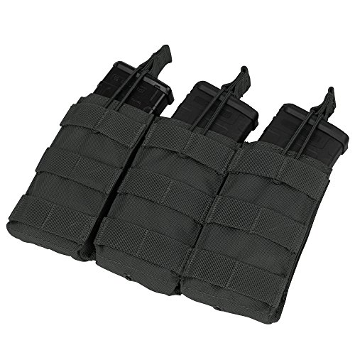 CONDOR MA27-002 Triple M4/M16 Open Top Mag Pouch Black CONDOR MA27-002 Triple M4/M16 Open Top Mag Pouch Black von Condor