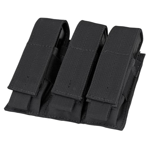 CONDOR MA52-002 Triple Pistol Mag Pouch Black CONDOR MA52-002 Triple Pistol Mag Pouch Black von Condor