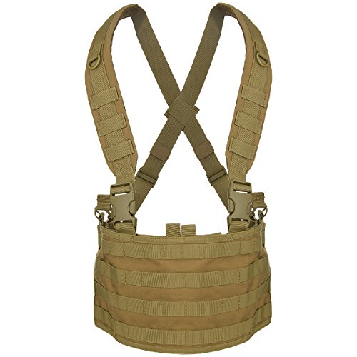 Condor MCR4 OPS Operator MOLLE Tactical Chest Rig - Braun MCR4-498 von Condor