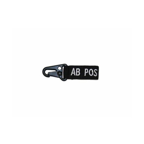 Condor SOS Blutgruppen Anhänger Black AB POS Condor SOS Blutgruppen Anhänger Black AB POS von Condor