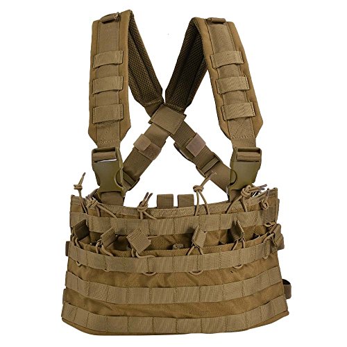 Condor Herren Rapid Assault Chest Rig, Coyote Brown, Einheitsgröße EU Condor Herren Rapid Assault Chest Rig, Coyote Brown, Einheitsgröße EU von Condor