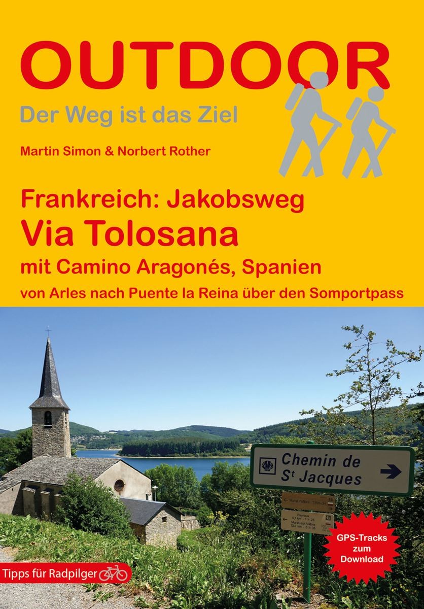 Jakobsweg Via Tolosana von Conrad Stein Verlag