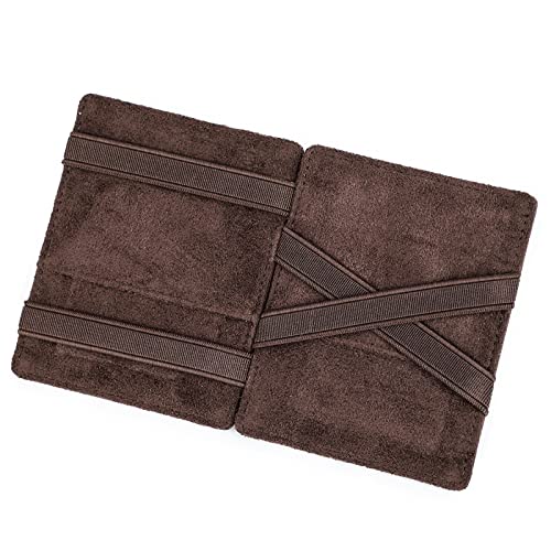 Contacts Herren Geldbörse Klappe Echtes Leder, Schlanke Magische Wallet 8 ID-Kartenhalter RFID,Intelligente Geldbörse Vordere Taschenhülle mit Geschenkbox Contacts Herren Geldbörse Klappe Echtes Leder, Schlanke Magische Wallet 8 ID-Kartenhalter RFID,Intelligente Geldbörse Vordere Taschenhülle mit Geschenkbox von Contacts