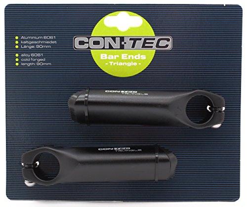 Contec Bar Ends Alu schwarz von CONTEC