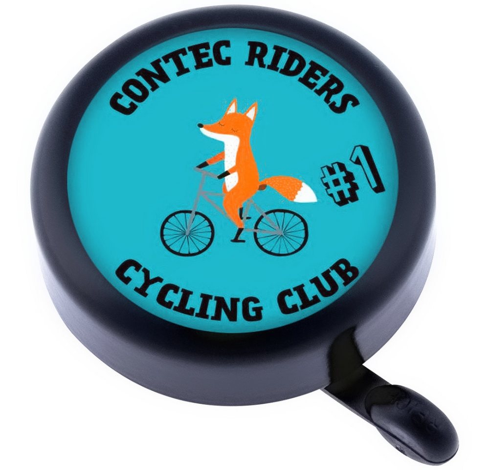 Contec Fahrradklingel CONTEC Kinderglocke Kid-a-Ring" circus fox schwarz blau ca. 0,085 kg Contec Fahrradklingel CONTEC Kinderglocke Kid-a-Ring" circus fox schwarz blau ca. 0,085 kg von Contec