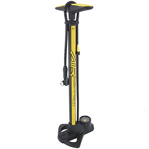 Contec Fahrradpumpe luftpumpe Handkompressor Air Support Sport neoyellow von CONTEC