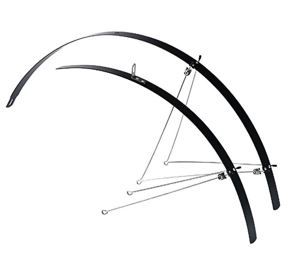 Contec Schutzblech CONTEC Schutzblechgarnitur Flat Fender 1 Paar 28Zoll 32mm breit schwar Contec Schutzblech CONTEC Schutzblechgarnitur Flat Fender 1 Paar 28Zoll 32mm breit schwar von Contec