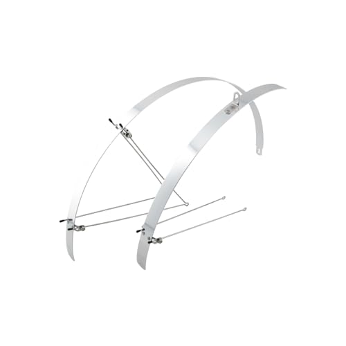 Contec Schutzblech Flat Fender Set 28", 32 mm, silber Contec Schutzblech Flat Fender Set 28", 32 mm, silber von CONTEC
