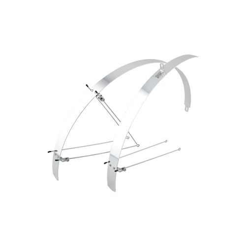 Contec Schutzblechset Flat Fender 28", 42 mm breit, silver Contec Schutzblechset Flat Fender 28", 42 mm breit, silver von CONTEC