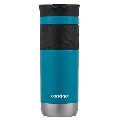 Contigo Byron 2.0 Isolierbecher, Edelstahl, Snapseal-Verschluss, Reise-Kaffeetasse, 100% auslaufsicher, 590 ml Contigo Byron 2.0 Isolierbecher, Edelstahl, Snapseal-Verschluss, Reise-Kaffeetasse, 100% auslaufsicher, 590 ml von Contigo