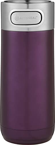 Autoseal Unisex – Erwachsene Luxe Trinkflasche, Merlot, 360 ml Autoseal Unisex – Erwachsene Luxe Trinkflasche, Merlot, 360 ml von Contigo
