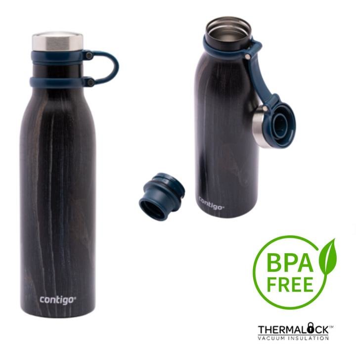 Contigo - Matterhorn - Kalt/Warm Trinkflasche - indigo wood von Contigo