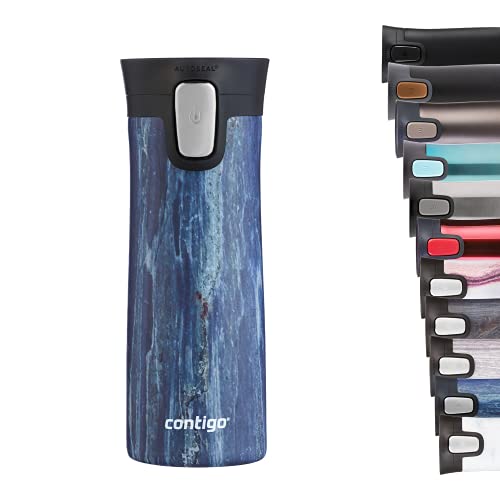 Contigo Pinnacle Autoseal Thermobecher, Edelstahl-Reisebecher, Isolierbecher, auslaufsicher, Kaffeebecher to Go, Travel Mug mit Easy-Clean-Deckel, BPA-frei von Contigo
