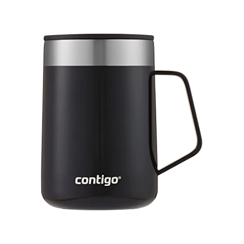 Contigo Streeterville Desk Mug, isolierter Kaffee-Thermobecher mit Henkel aus Edelstahl, Coffee to go Becher mit Deckel, hält Kaffee und Tee bis zu 5 Stunden warm, ideal fürs Büro und Zuhause, 420 ml Contigo Streeterville Desk Mug, isolierter Kaffee-Thermobecher mit Henkel aus Edelstahl, Coffee to go Becher mit Deckel, hält Kaffee und Tee bis zu 5 Stunden warm, ideal fürs Büro und Zuhause, 420 ml von Contigo