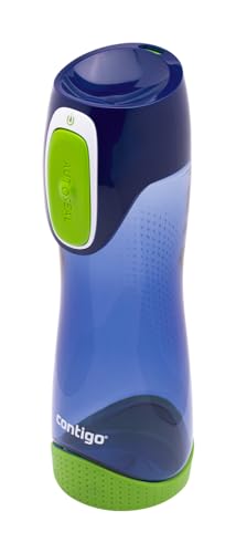 Contigo Trinkflasche Swish Autoseal, große BPA-freie Kunststoff Wasserflasche für Kinder, 100% auslaufsicher mit automatischer Verriegelung, für Sport, Kindergarten, Kita, Schule, 500 ml Contigo Trinkflasche Swish Autoseal, große BPA-freie Kunststoff Wasserflasche für Kinder, 100% auslaufsicher mit automatischer Verriegelung, für Sport, Kindergarten, Kita, Schule, 500 ml von Contigo