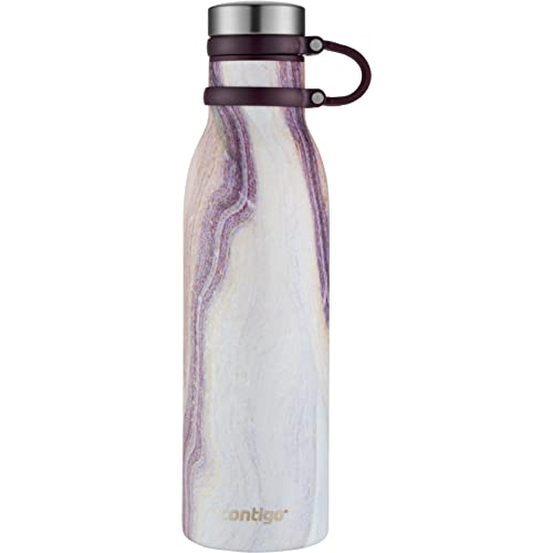 Contigo Unisex – Erwachsene Matterhorn Trinkflasche, Weiß, 590 ml von Contigo