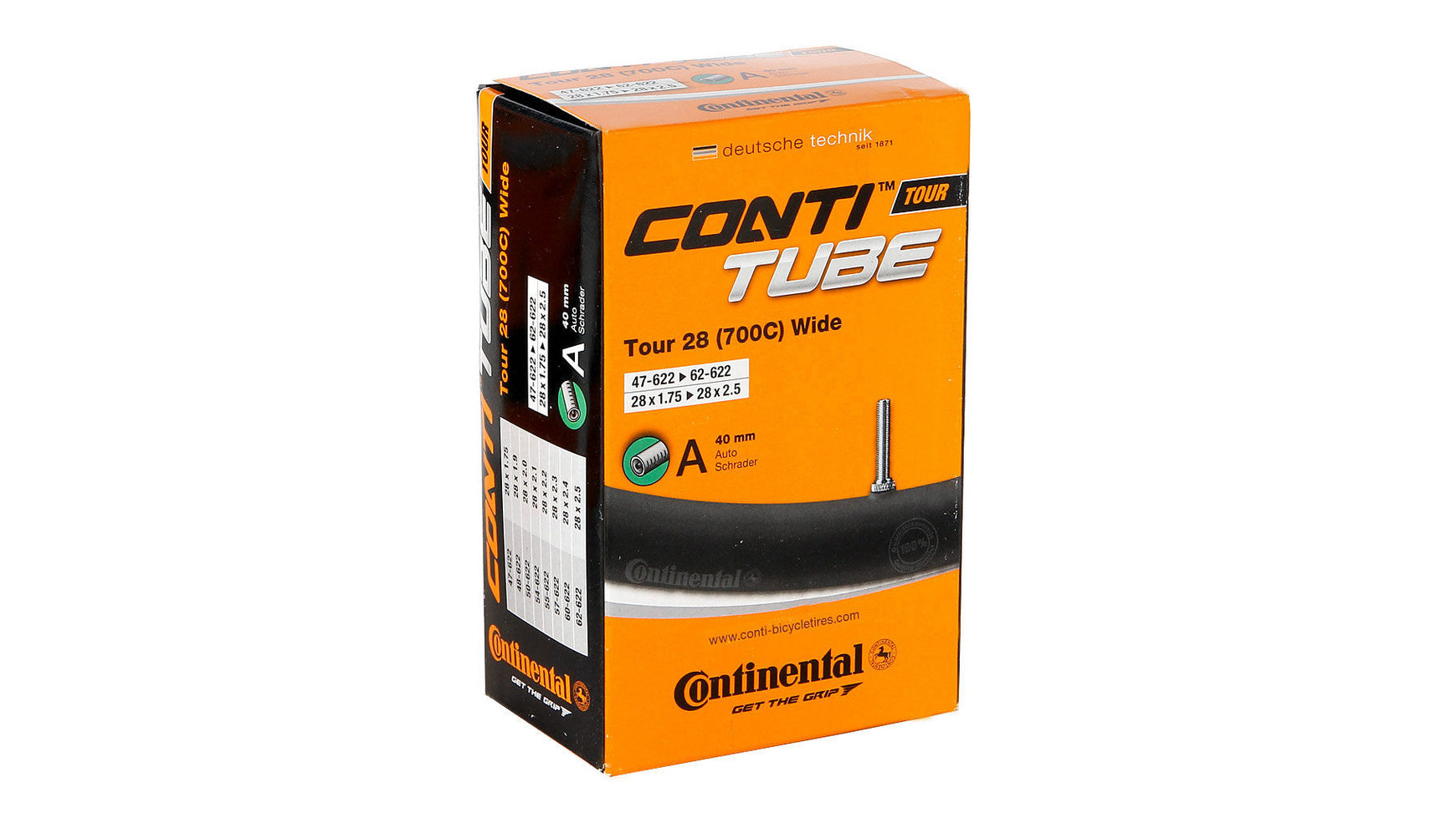 Conti Tour 28 Wide Schlauch Conti Tour 28 Wide Schlauch von Continental