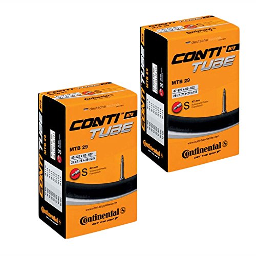 Continental Mountainbike Presta-Ventil für 29-Zoll-MTB-Reifenschläuche, 1,75 bis 2,5, 2er Pack von Continental